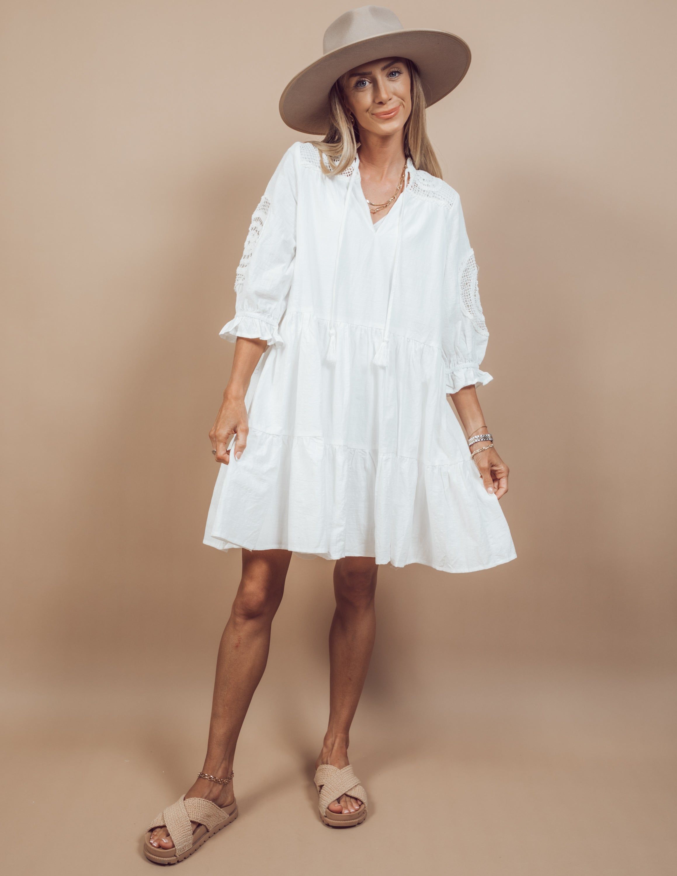 Bristol Crochet Dress sold by Shop Stevie