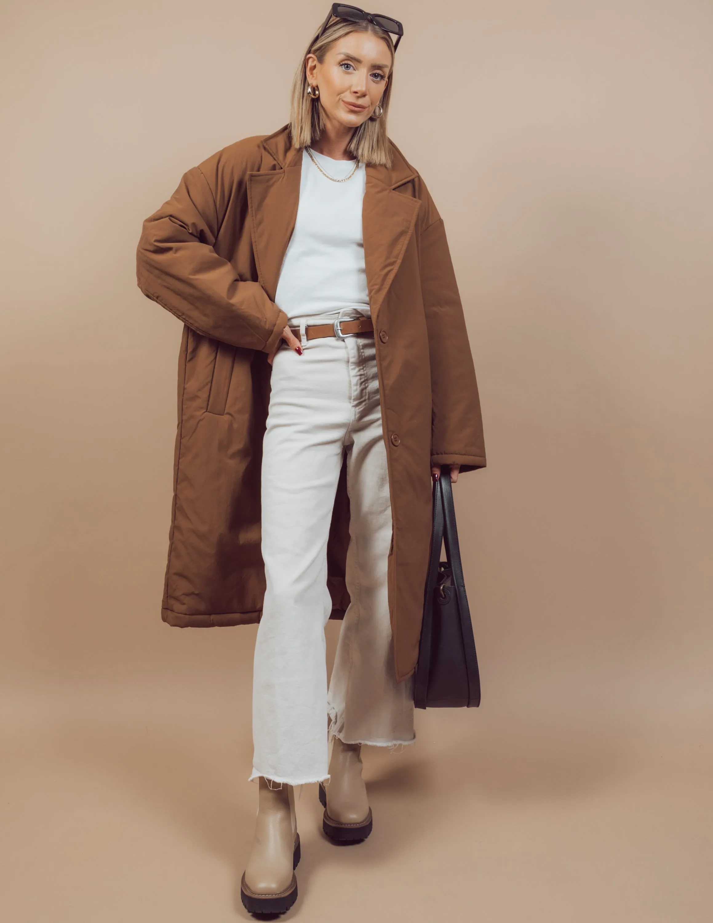 Tena Longline Coat sold by Shop Stevie product image thumbnail 3