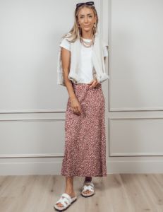Diana Floral Skirt sold by Shop Stevie