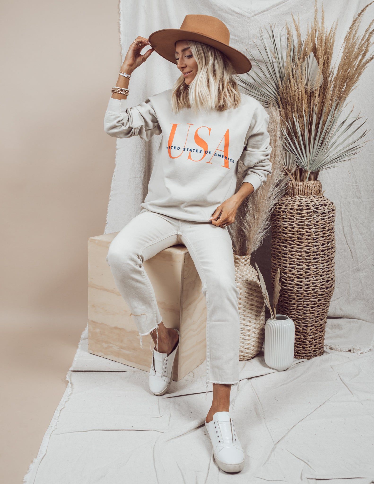 United States of America Graphic Sweatshirt sold by Shop Stevie product image thumbnail 8