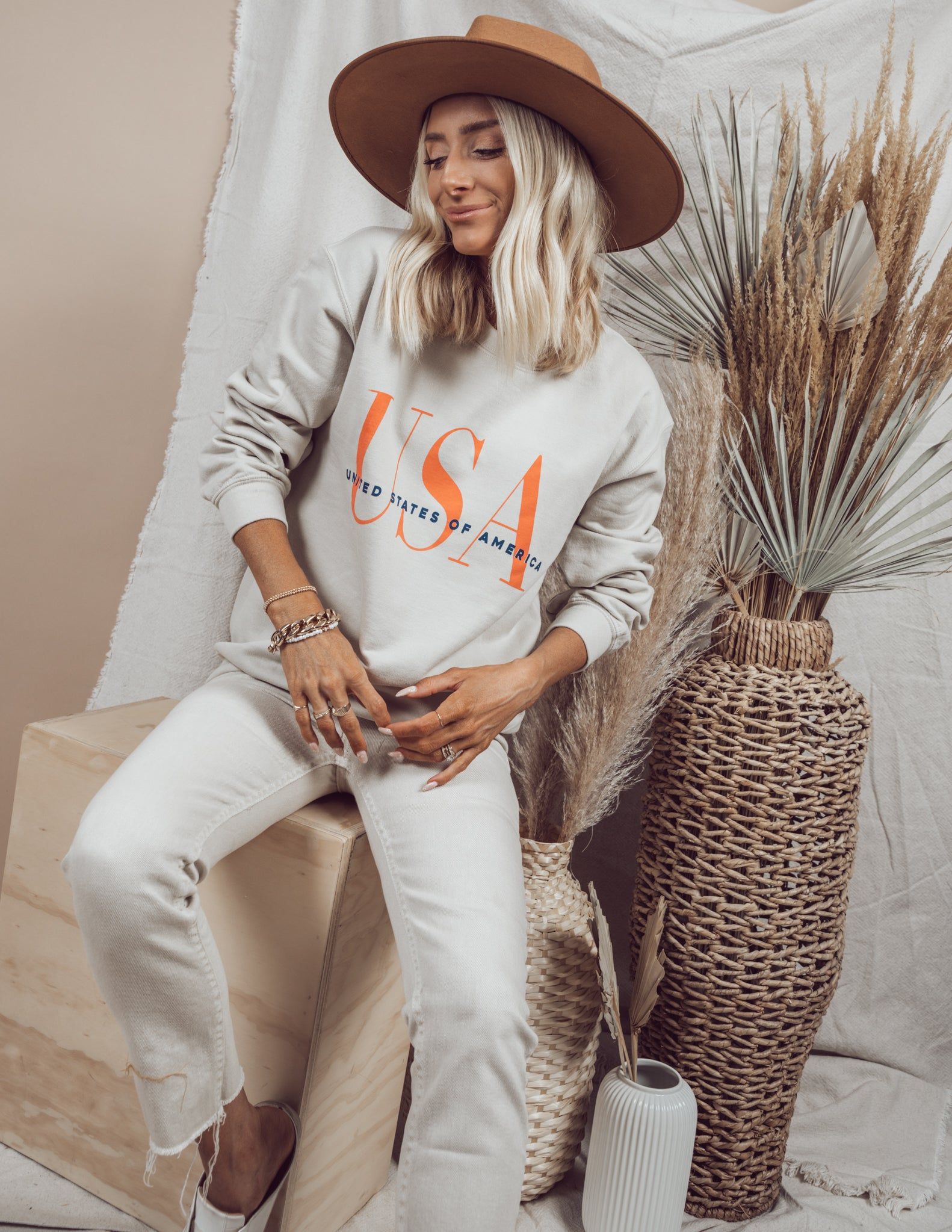 United States of America Graphic Sweatshirt sold by Shop Stevie product image thumbnail 7