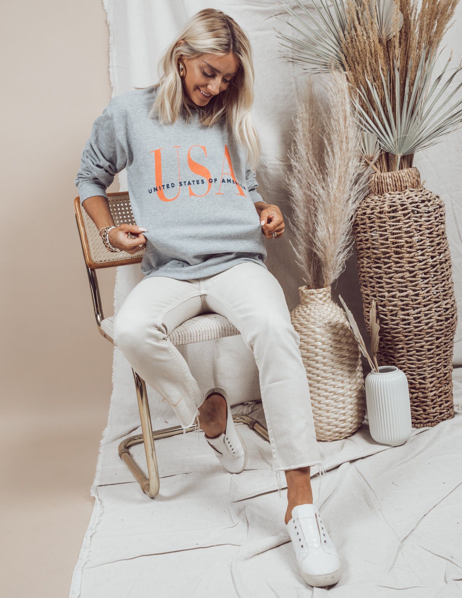 United States of America Graphic Sweatshirt sold by Shop Stevie product image thumbnail 5