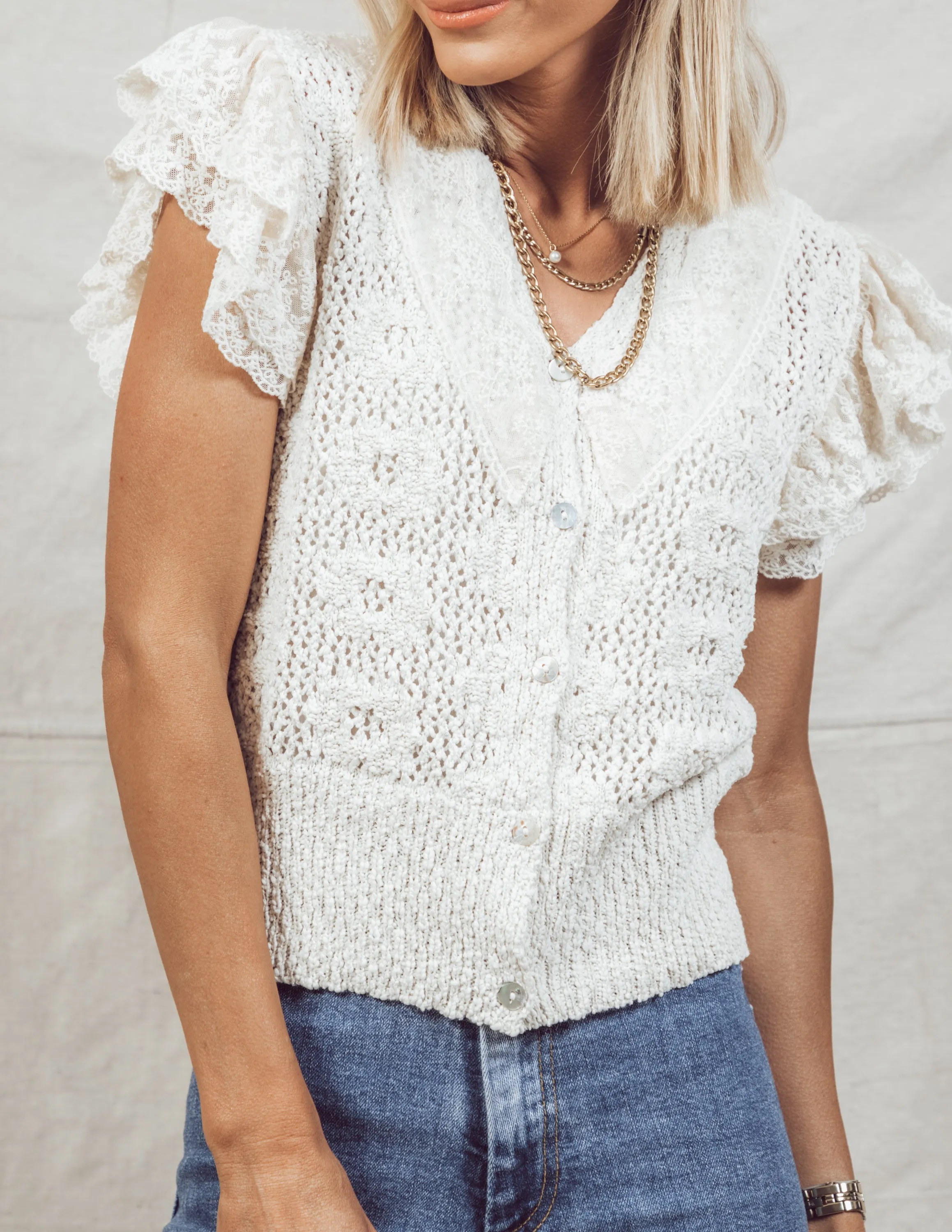 Max Ruffle Top sold by Shop Stevie product image thumbnail 4