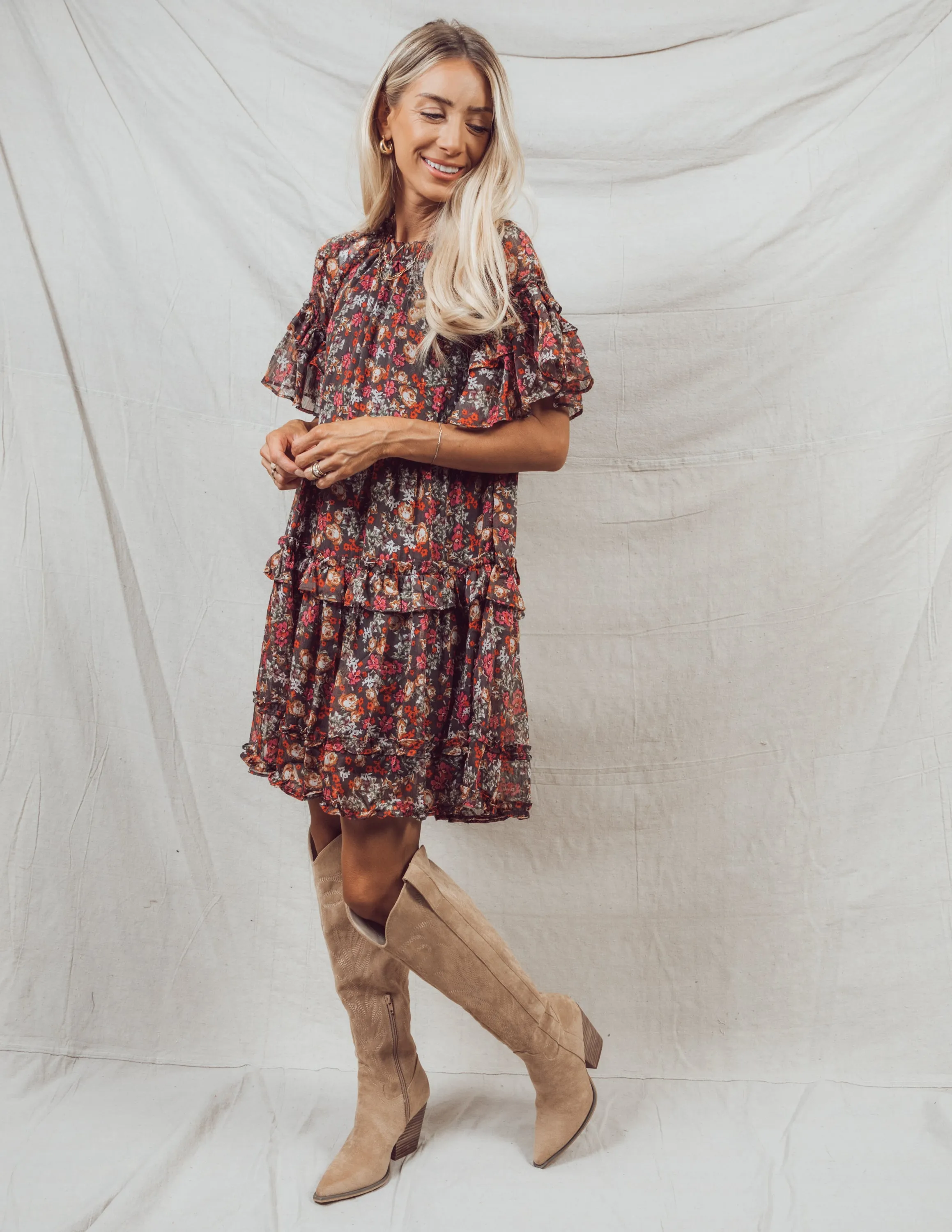 Becca Floral Dress sold by Shop Stevie product image thumbnail 2