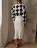 Lena Midi Skirt sold by Shop Stevie