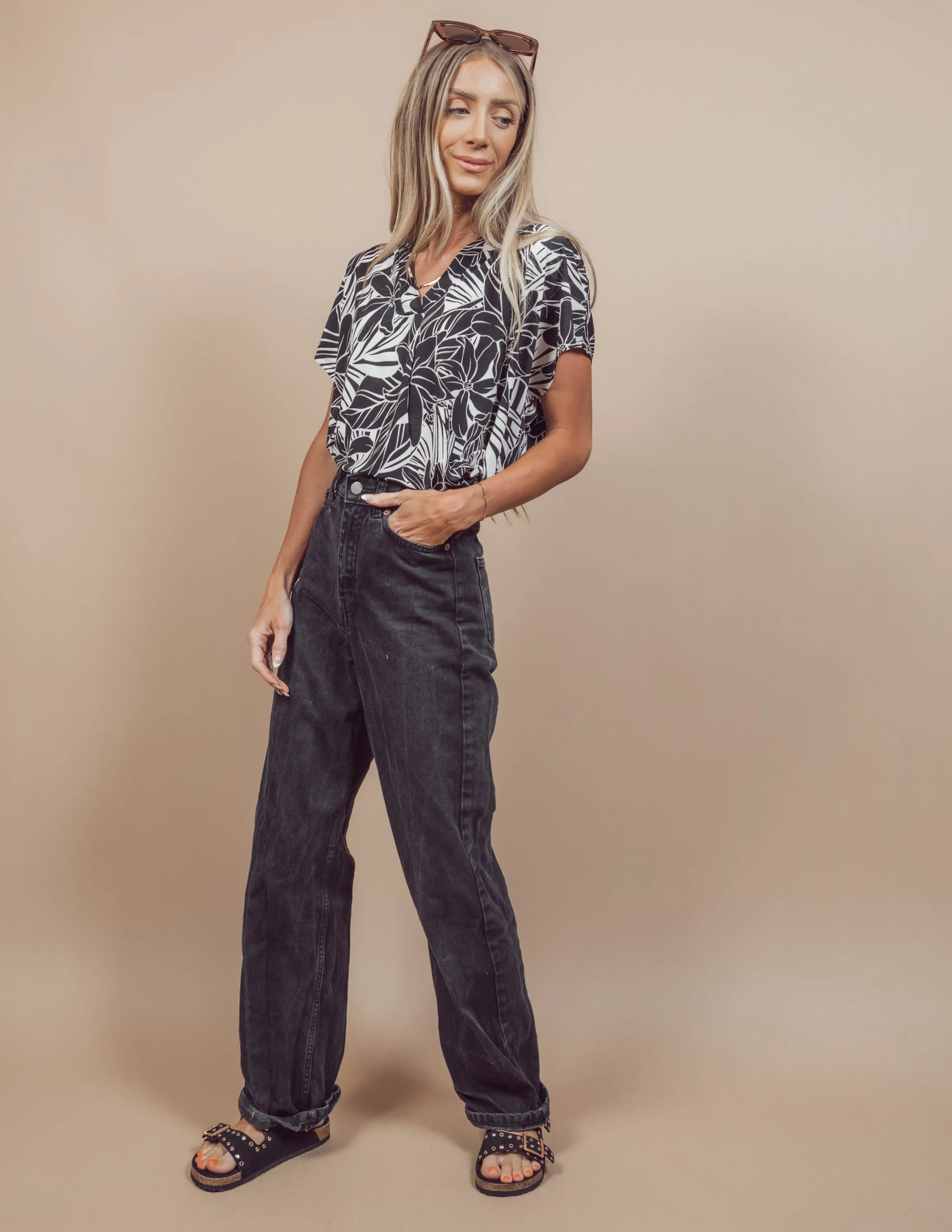 Tropic Printed Top sold by Shop Stevie product image thumbnail 5