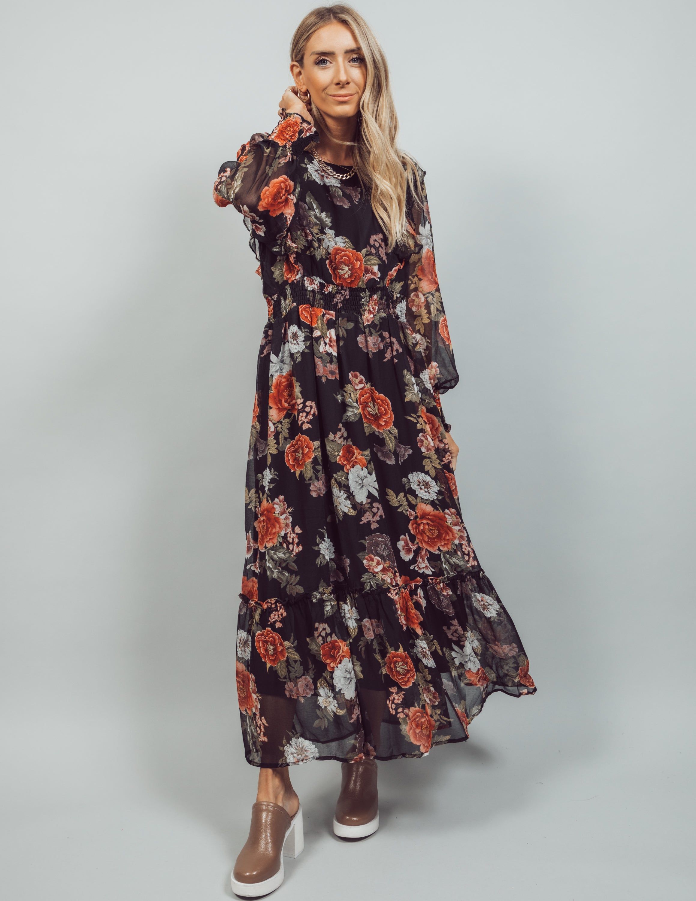 Gianna Floral Dress sold by Shop Stevie product image thumbnail 3