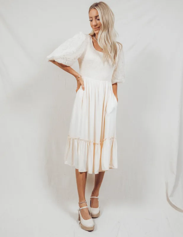Kiser Smocked Dress sold by Shop Stevie