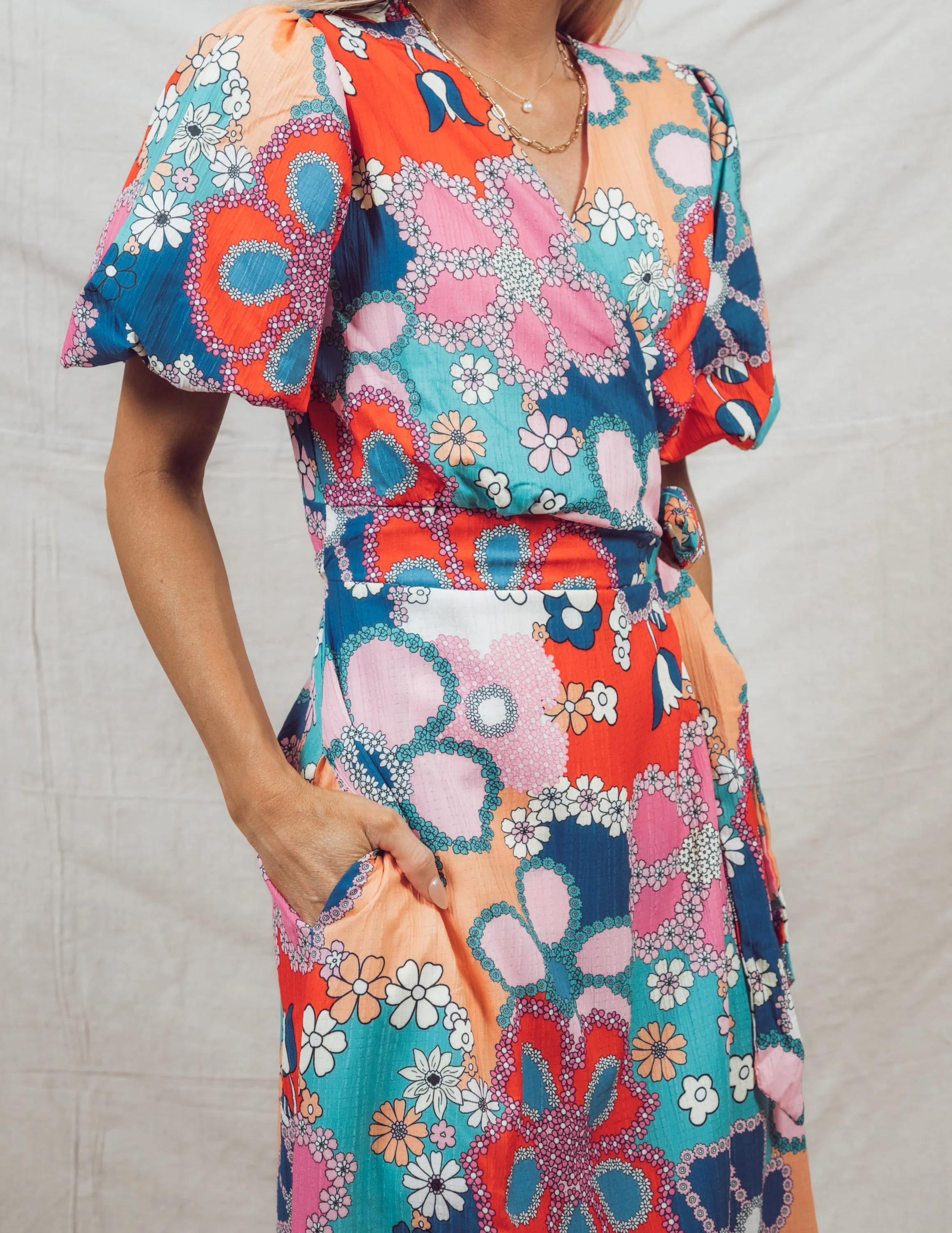 Naomi Floral Dress sold by Shop Stevie product image thumbnail 4