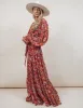 Evelyn Printed Maxi Dress sold by Shop Stevie