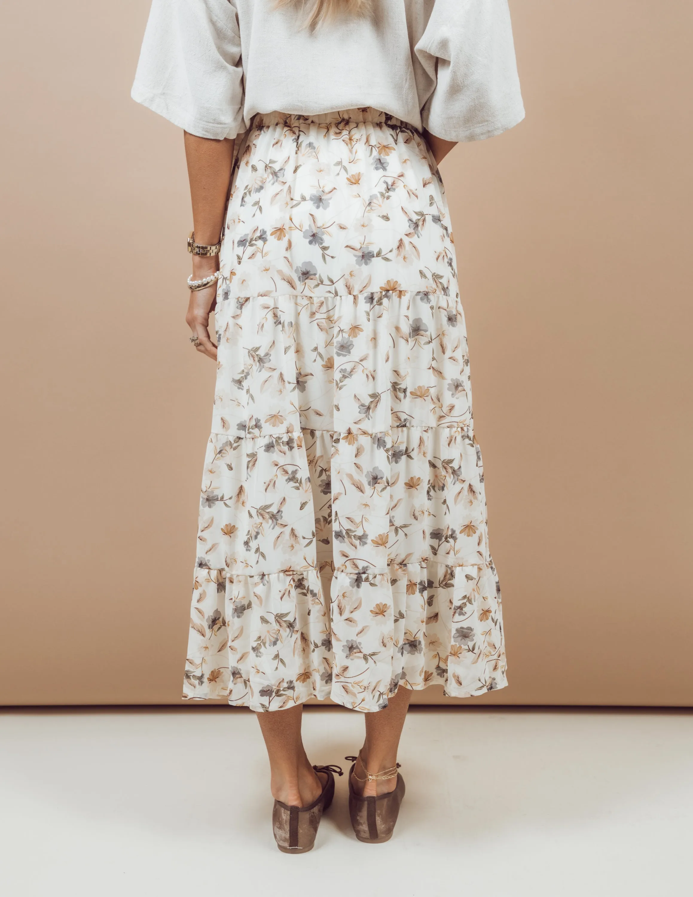 Louise Tiered Skirt sold by Shop Stevie product image thumbnail 3