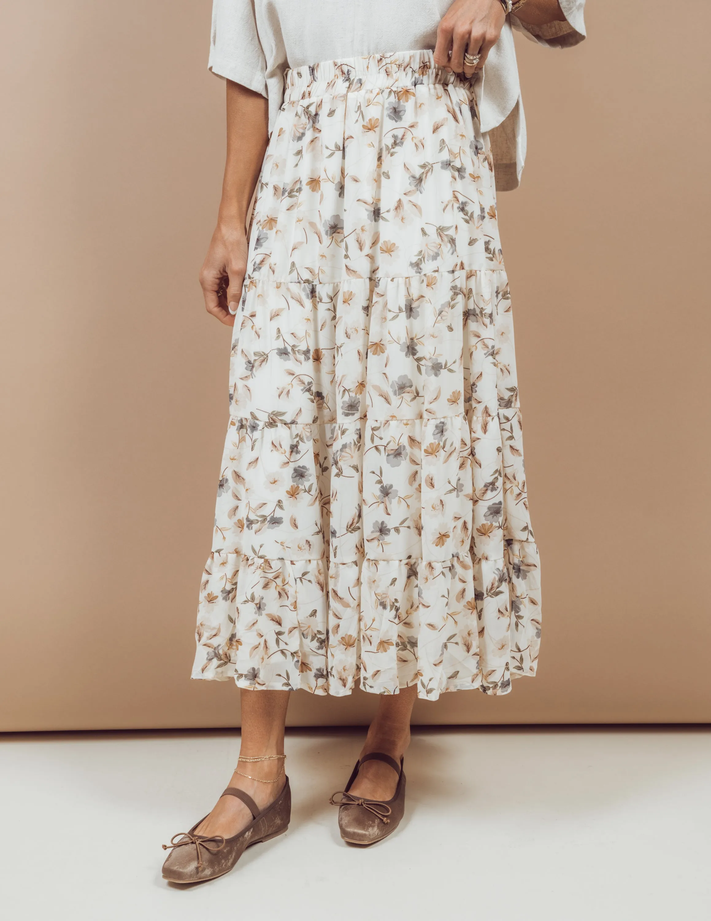 Louise Tiered Skirt sold by Shop Stevie product image thumbnail 2