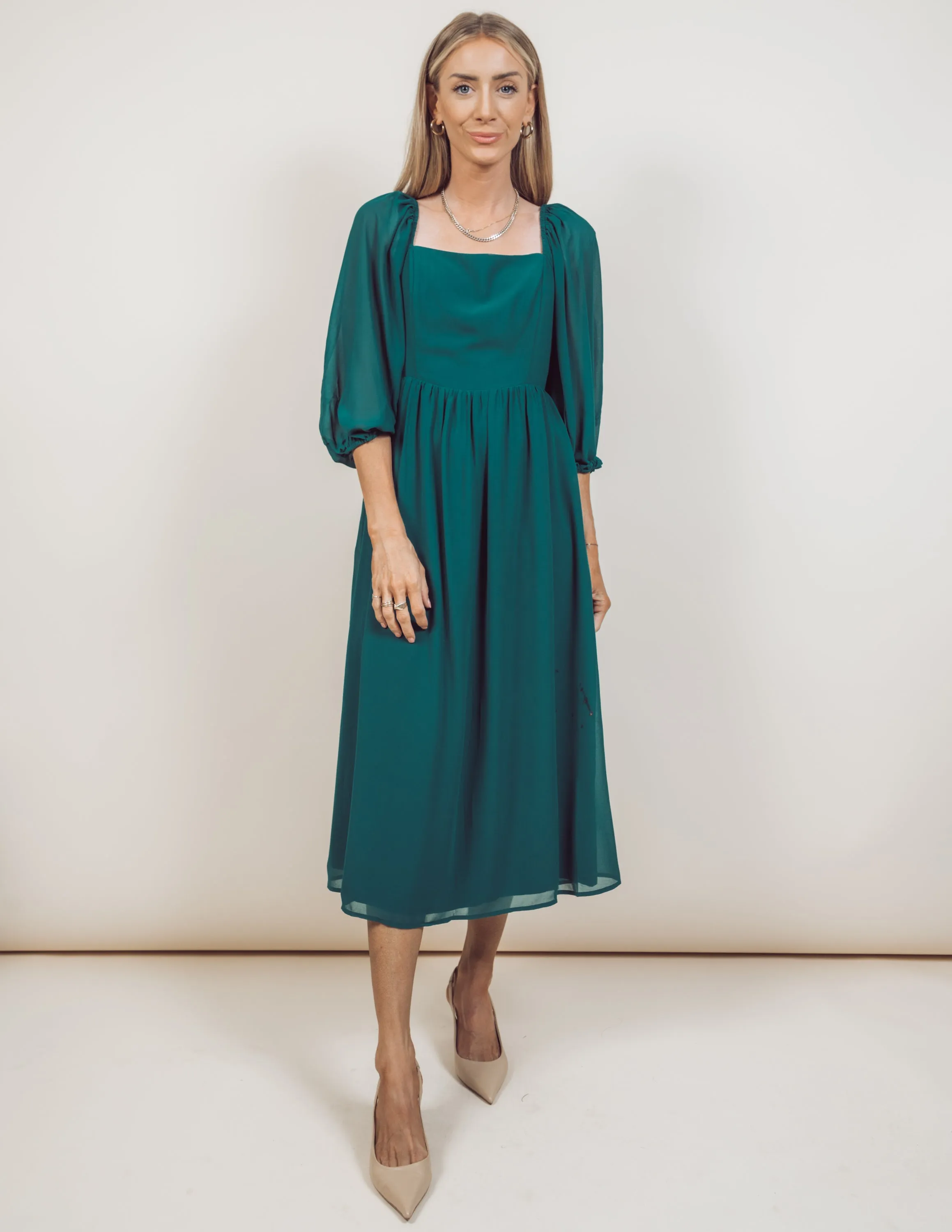 Scarlet Midi Dress sold by Shop Stevie