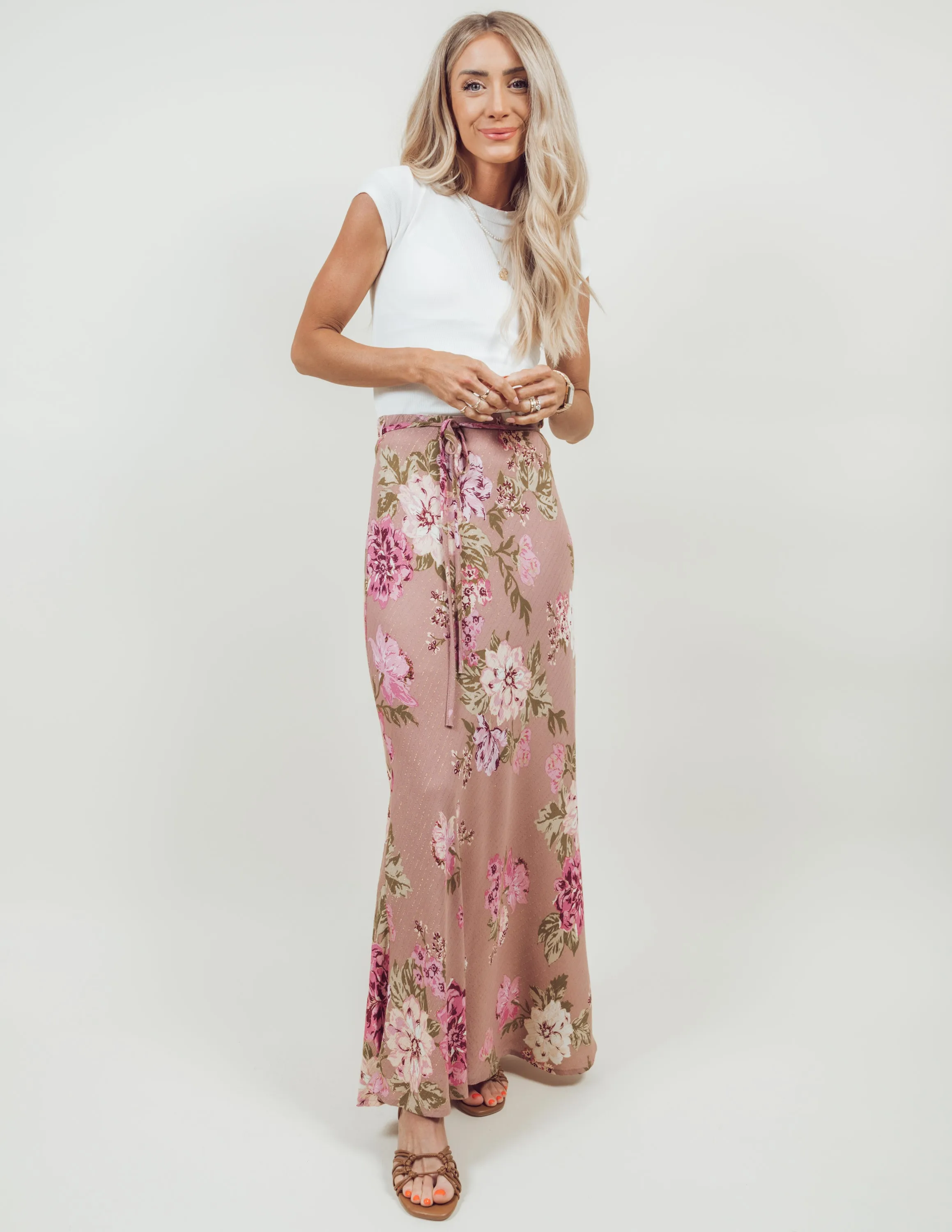 Blythe Floral Skirt sold by Shop Stevie product image thumbnail 2