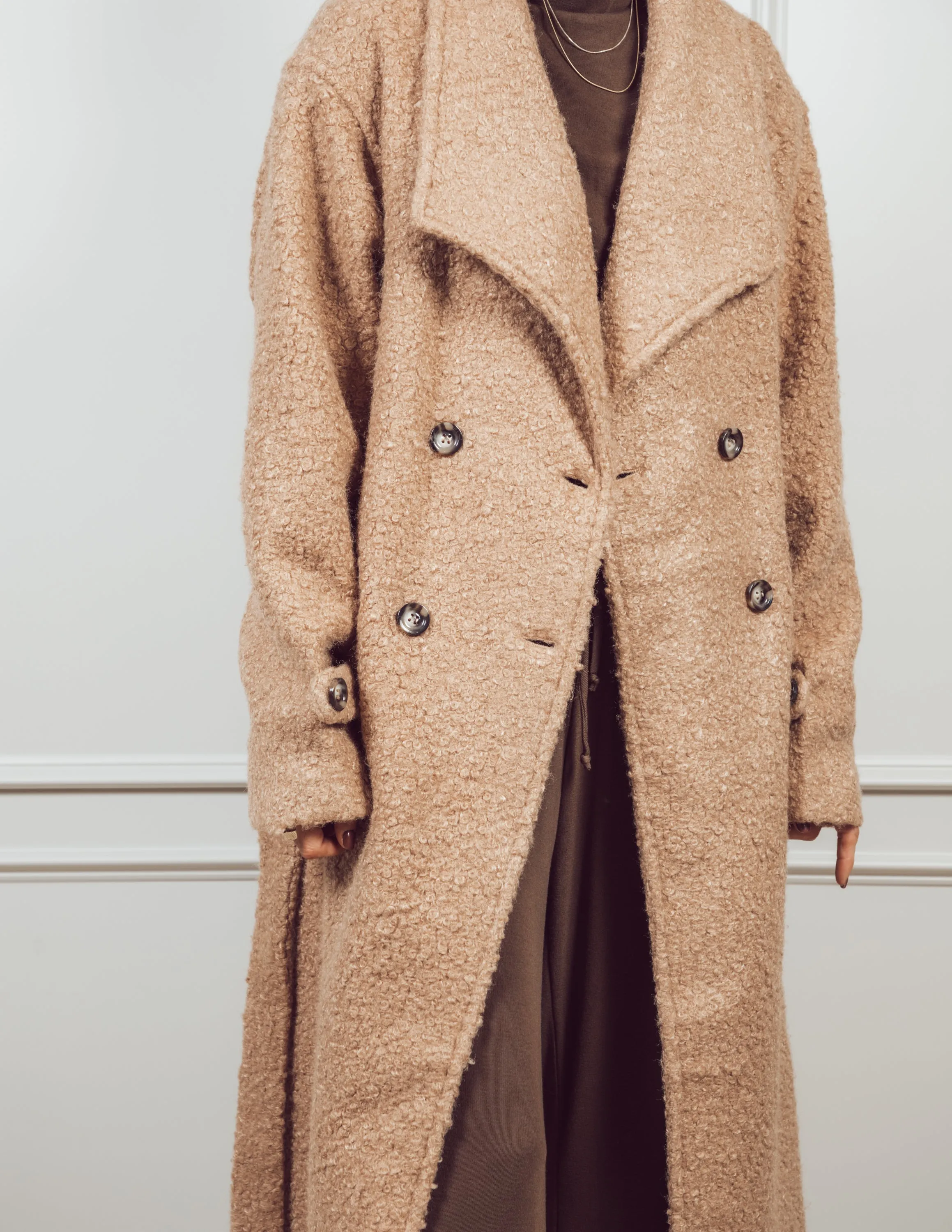 Teddy Long Coat sold by Shop Stevie product image thumbnail 5