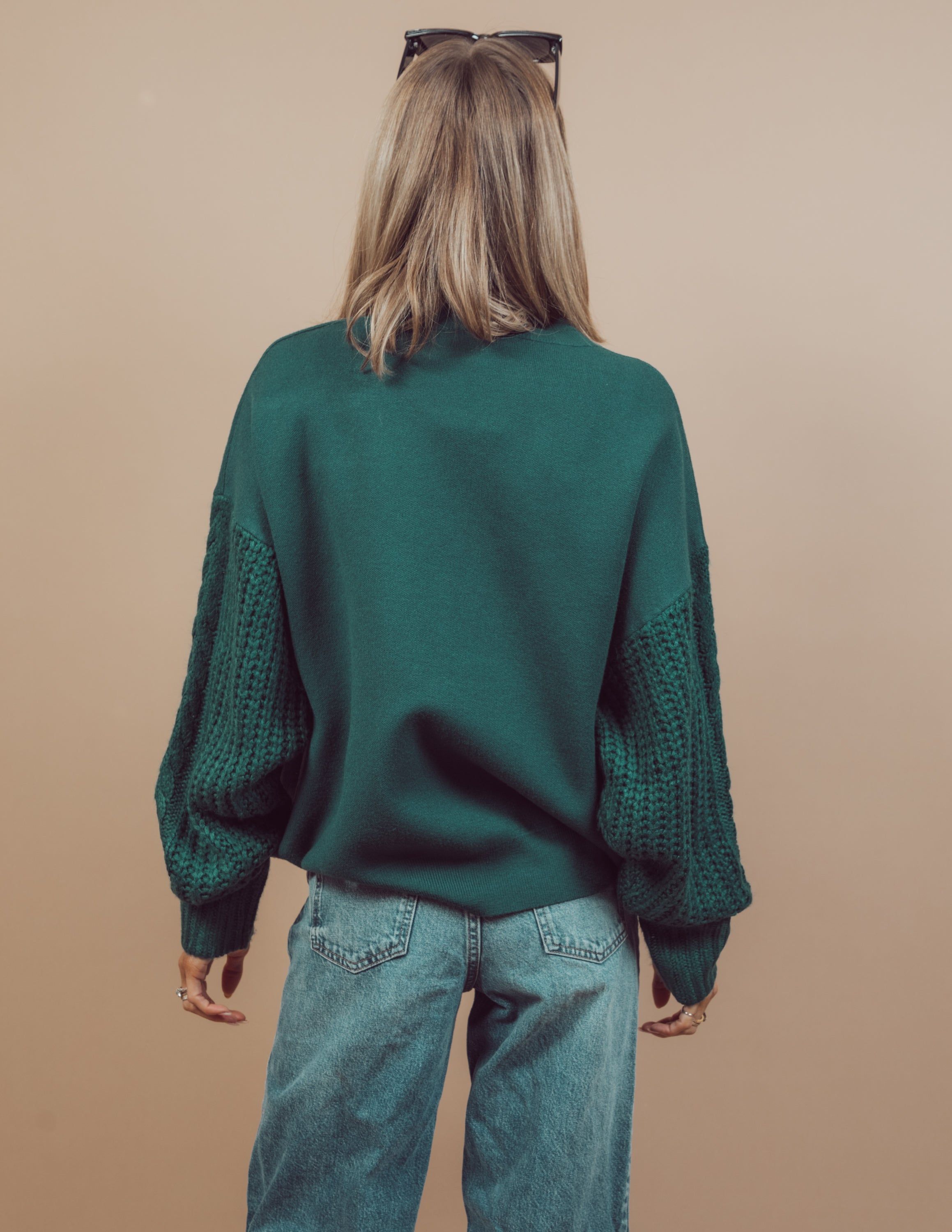 Tania Sweater in Hunter Green sold by Shop Stevie product image thumbnail 4