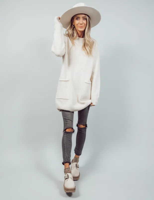 Lex Tunic Sweater sold by Shop Stevie