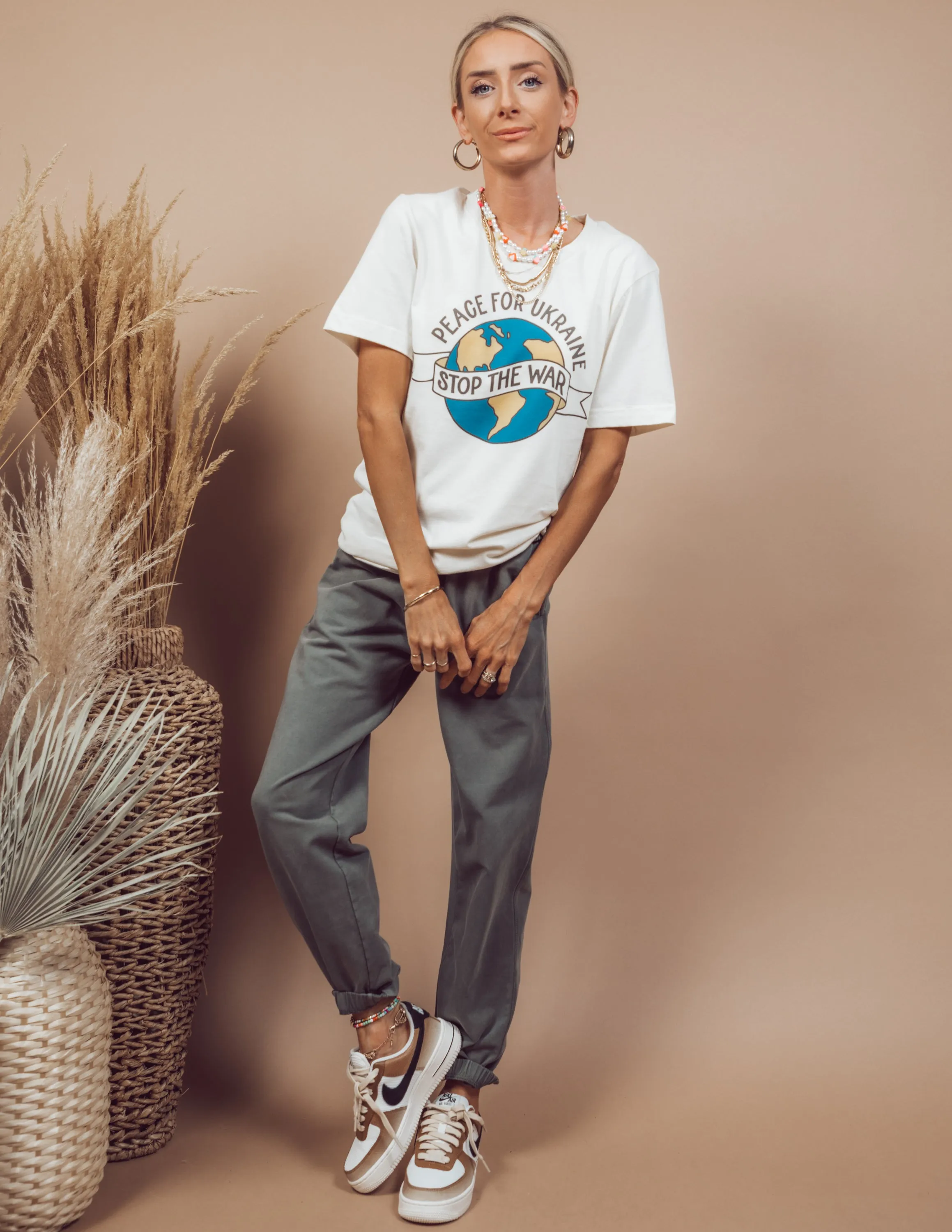 Peace for Ukraine Graphic Tee sold by Shop Stevie product image thumbnail 2