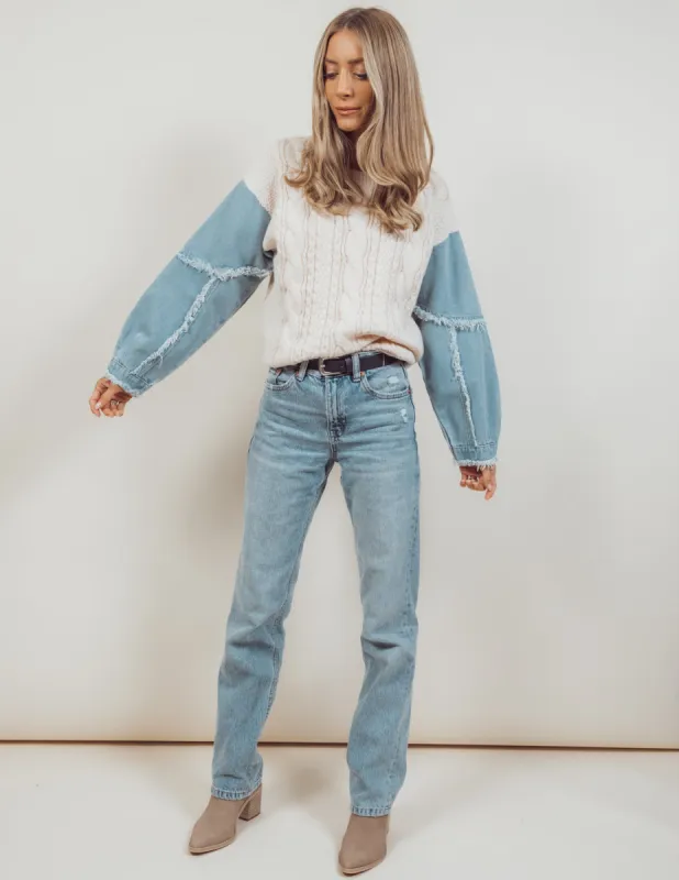 Blakely Cable Knit Sweater sold by Shop Stevie