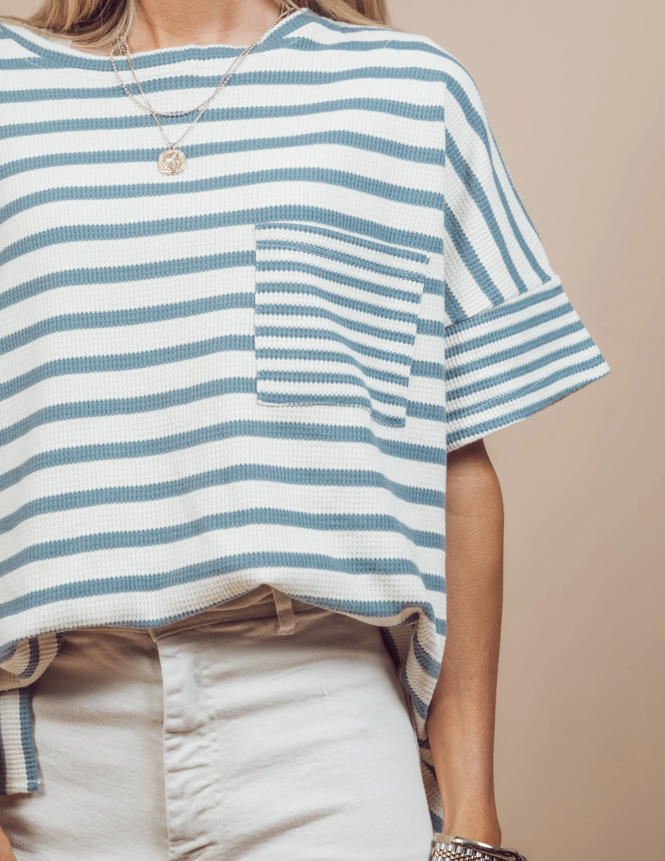 Lennox Stripe Top sold by Shop Stevie product image thumbnail 5