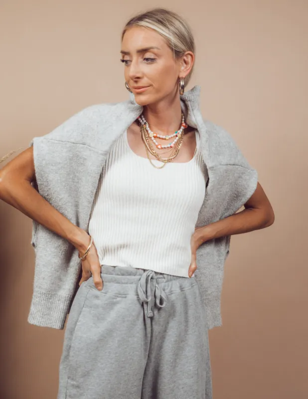 Nellie Ribbed Tank sold by Shop Stevie