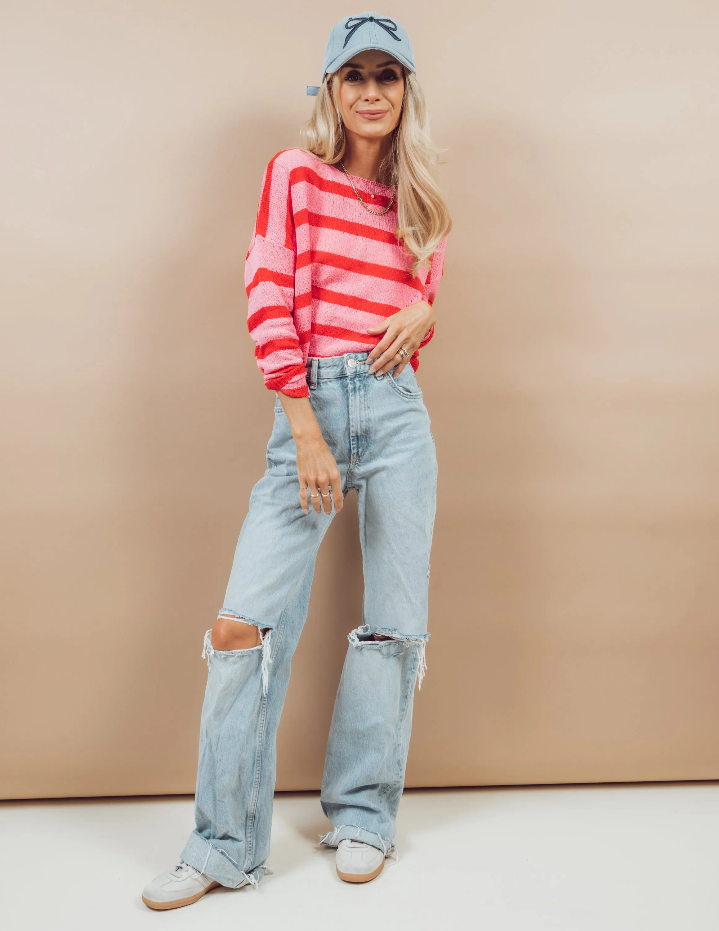 Bow Baseball Cap sold by Shop Stevie product image thumbnail 4