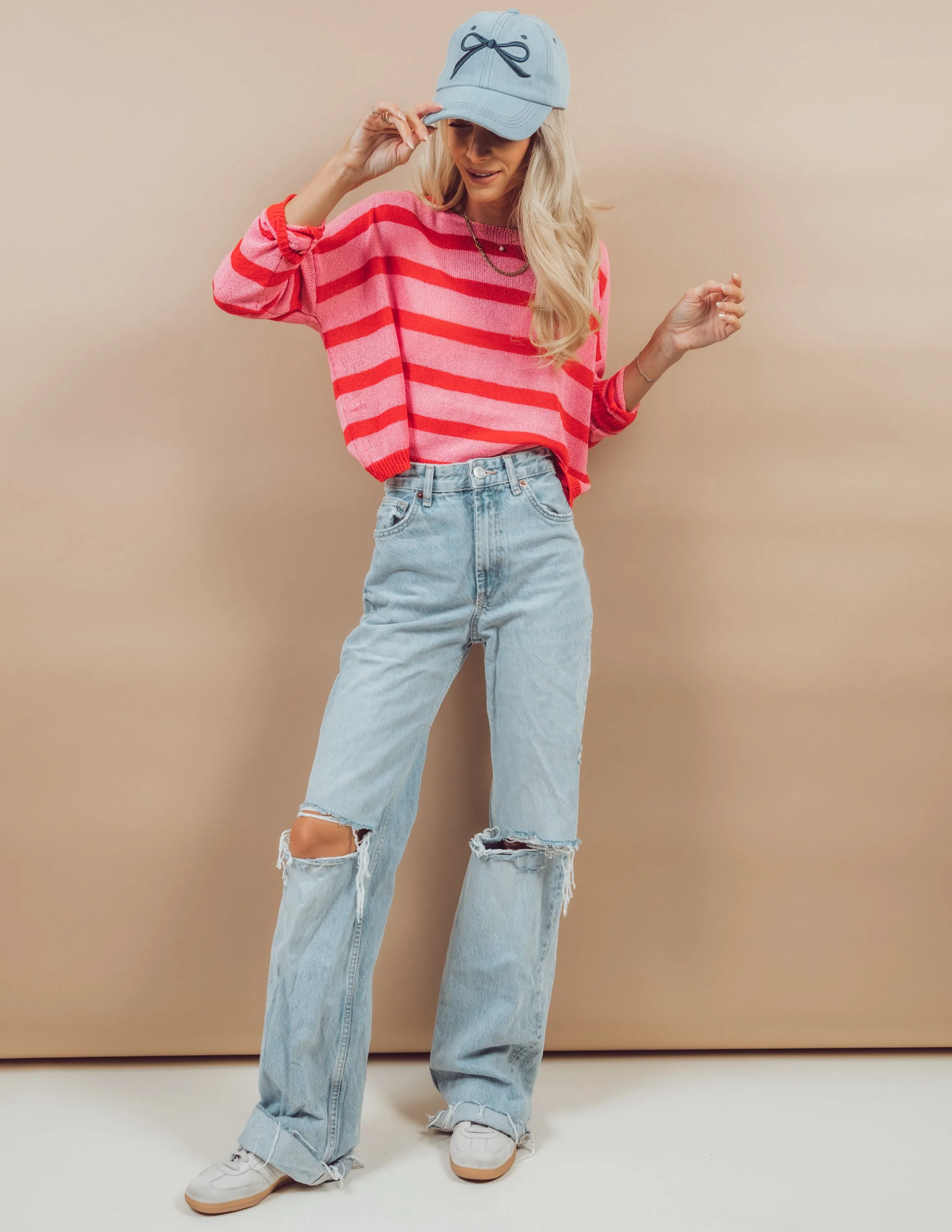 Bow Baseball Cap sold by Shop Stevie product image thumbnail 2