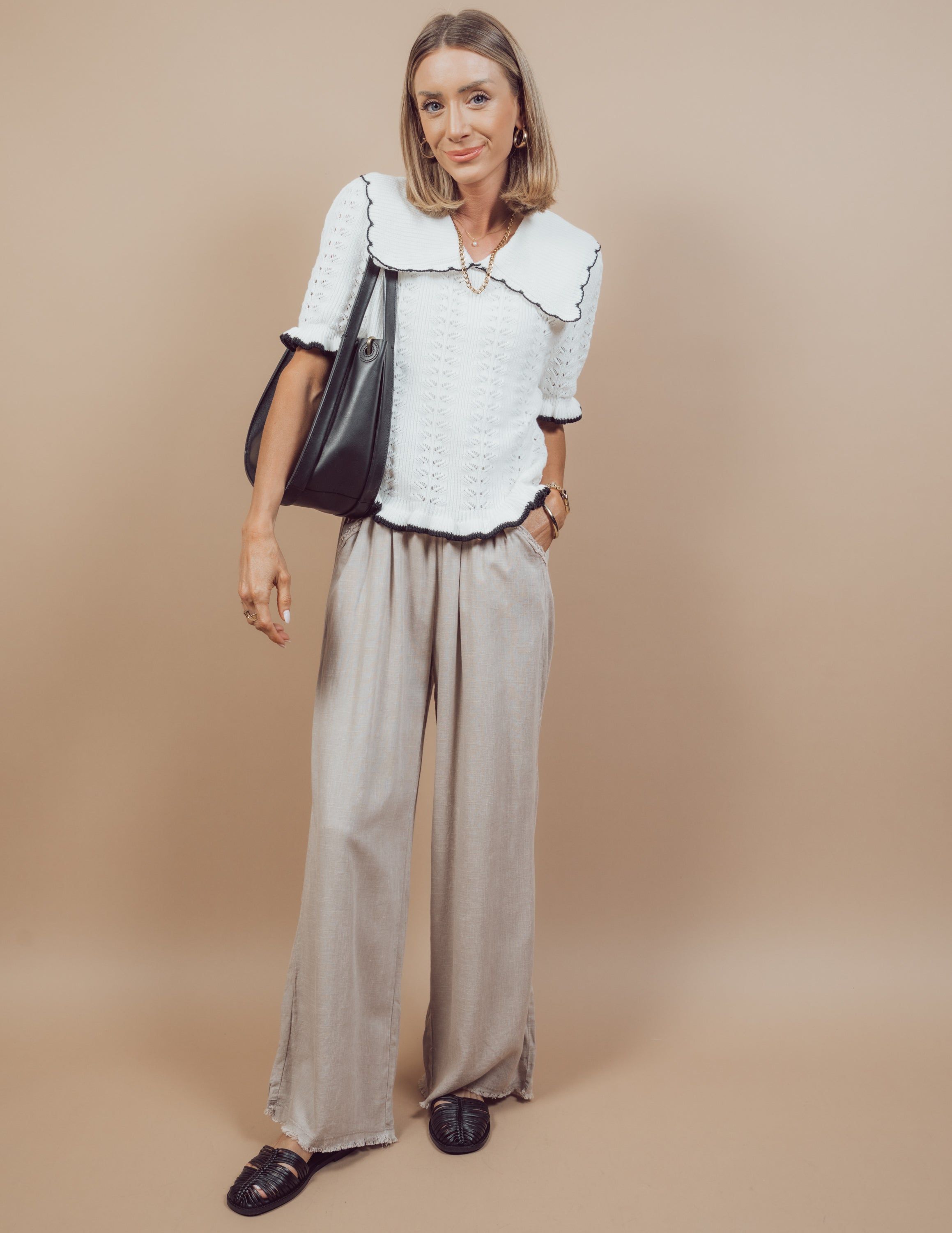 Alisha Linen Pants *COMING SOON* sold by Shop Stevie product image thumbnail 2