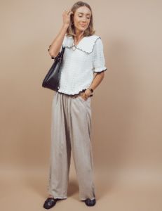 Alisha Linen Pants *COMING SOON* sold by Shop Stevie