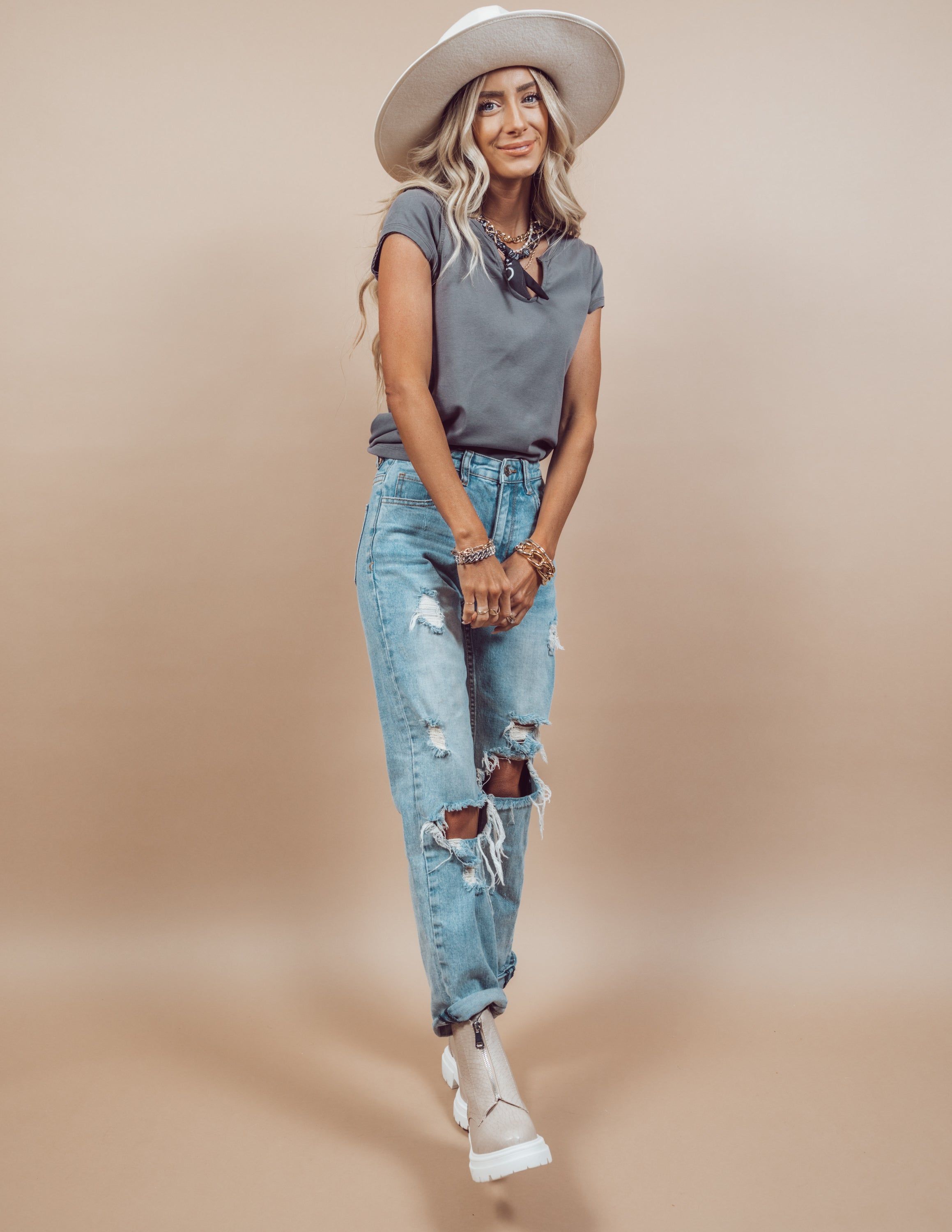 Briana Short Sleeve Top sold by Shop Stevie product image thumbnail 8