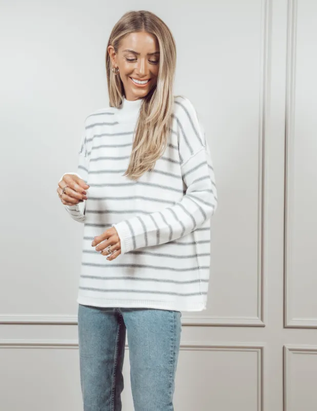 Bridget Striped Sweater sold by Shop Stevie