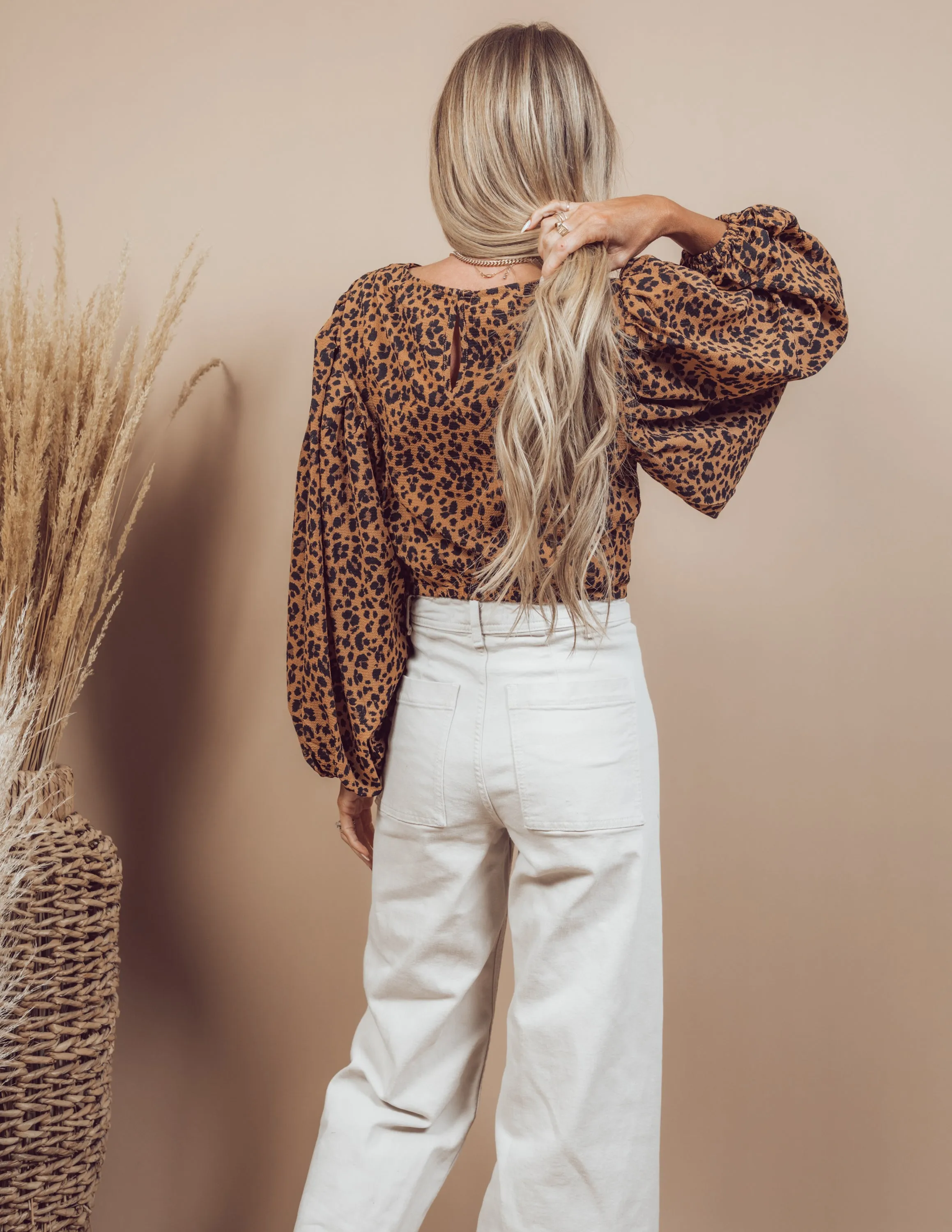 Carmelie Leopard Top sold by Shop Stevie product image thumbnail 4