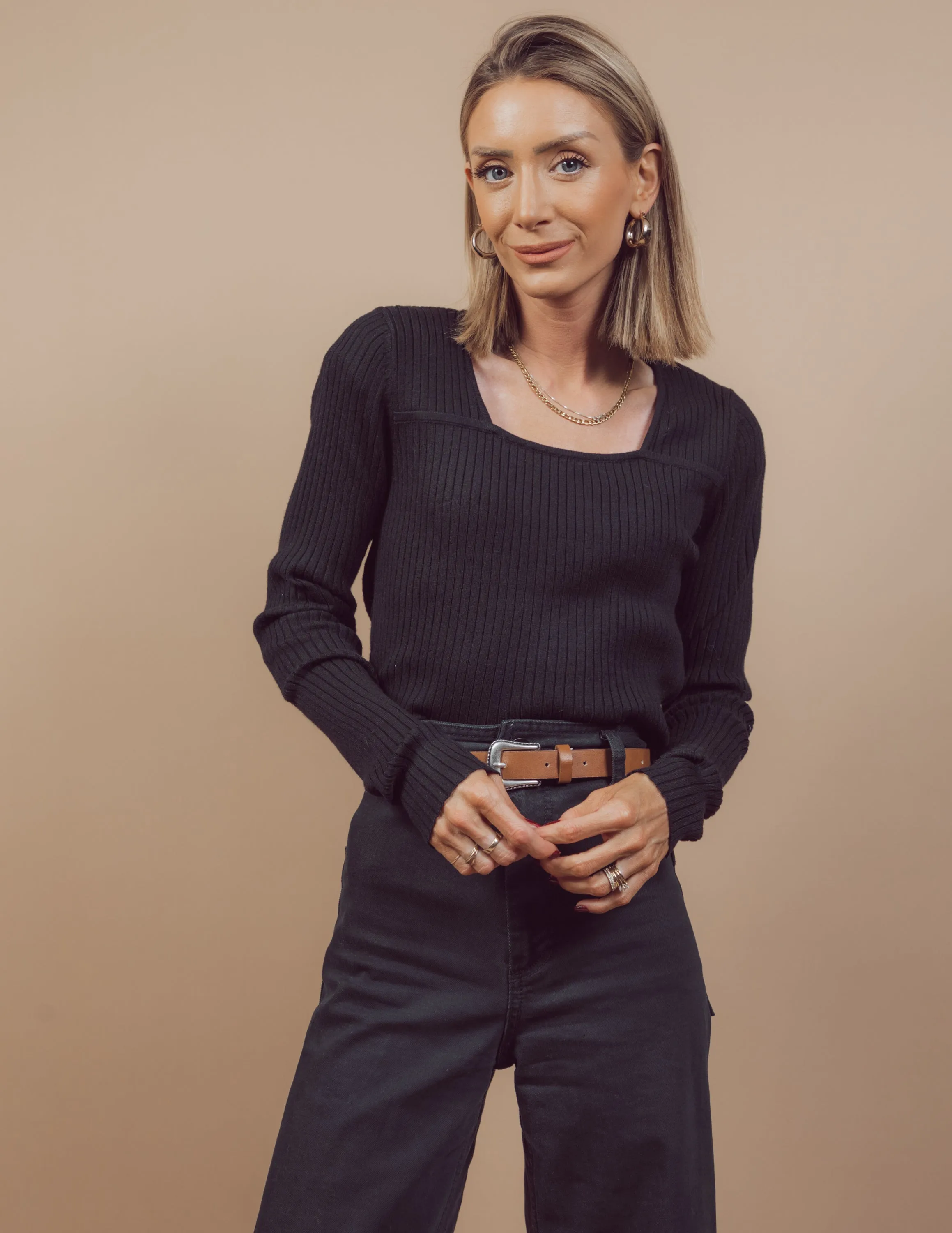 Arana Ribbed Top sold by Shop Stevie