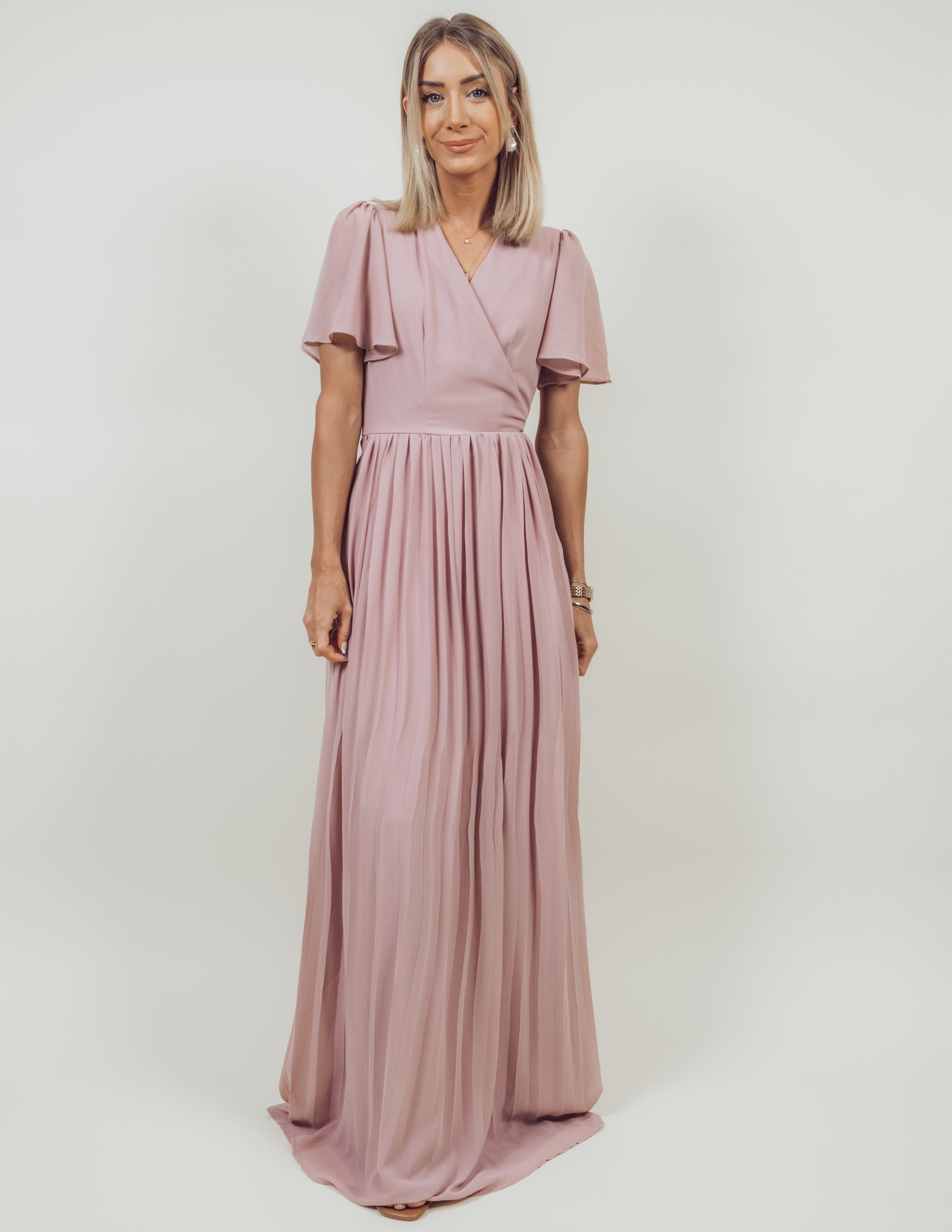 Brigitte Pleated Maxi Dress *COMING SOON* sold by Shop Stevie product image thumbnail 2