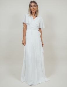 Brigitte Pleated Maxi Dress *COMING SOON* sold by Shop Stevie