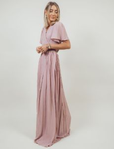 Brigitte Pleated Maxi Dress *COMING SOON* sold by Shop Stevie
