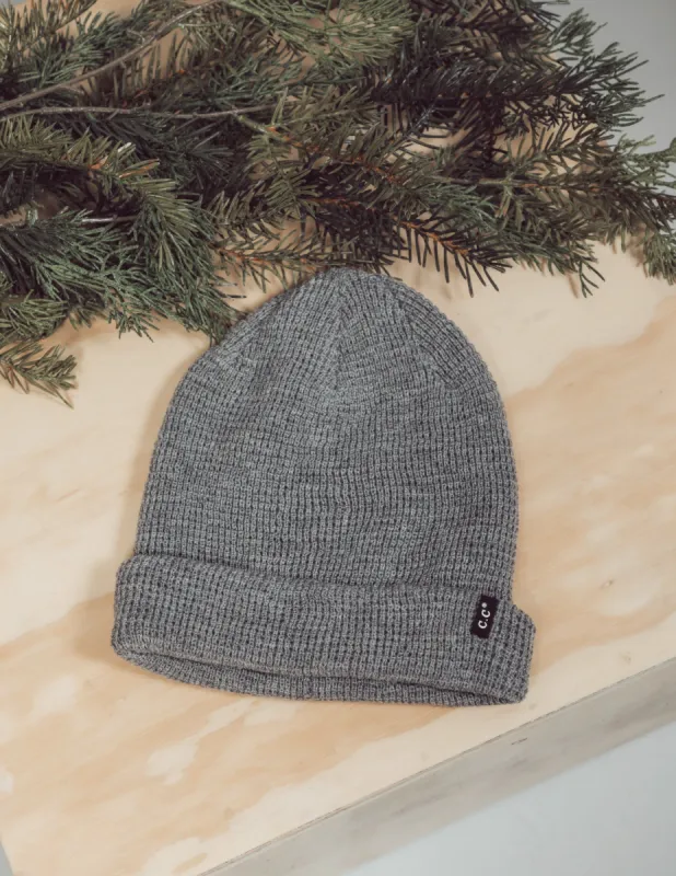 Waffle Knitted Beanie sold by Shop Stevie