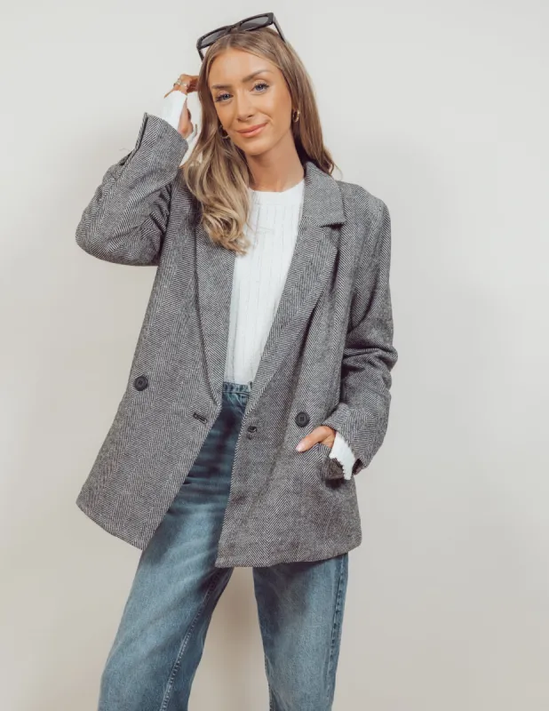 Derek Long Line Blazer *COMING SOON* sold by Shop Stevie