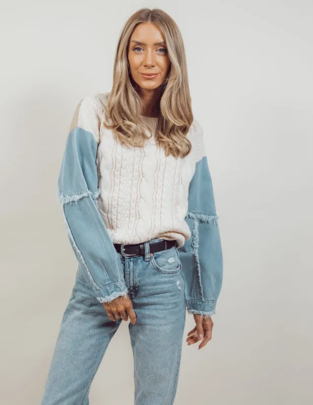 Blakely Cable Knit Sweater *COMING SOON* sold by Shop Stevie