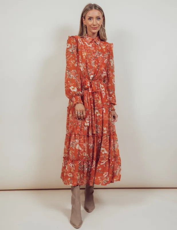 Charlotte Ruffle Dress *COMING SOON* sold by Shop Stevie