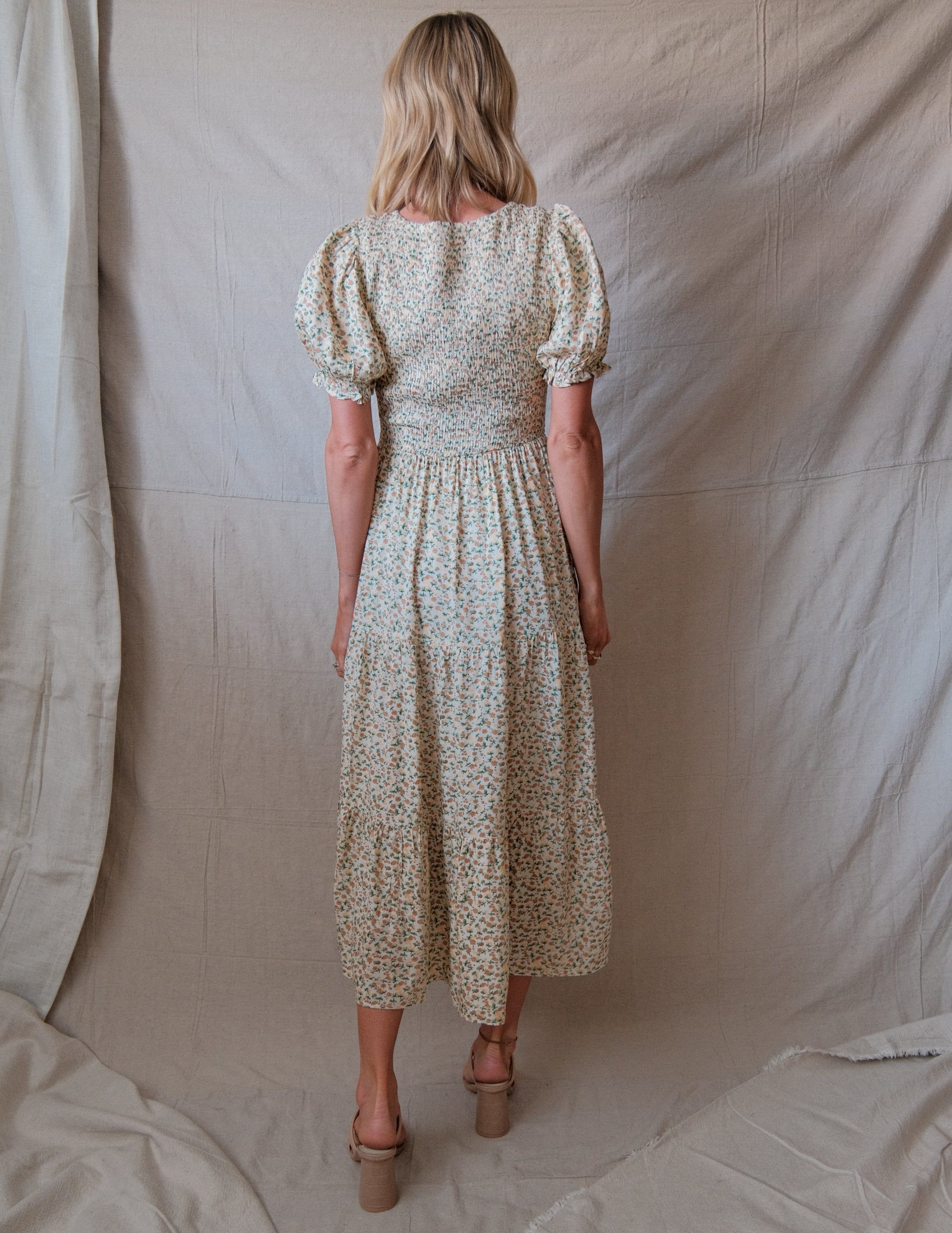 Lauralee Floral Midi Dress *COMING SOON* sold by Shop Stevie product image thumbnail 5