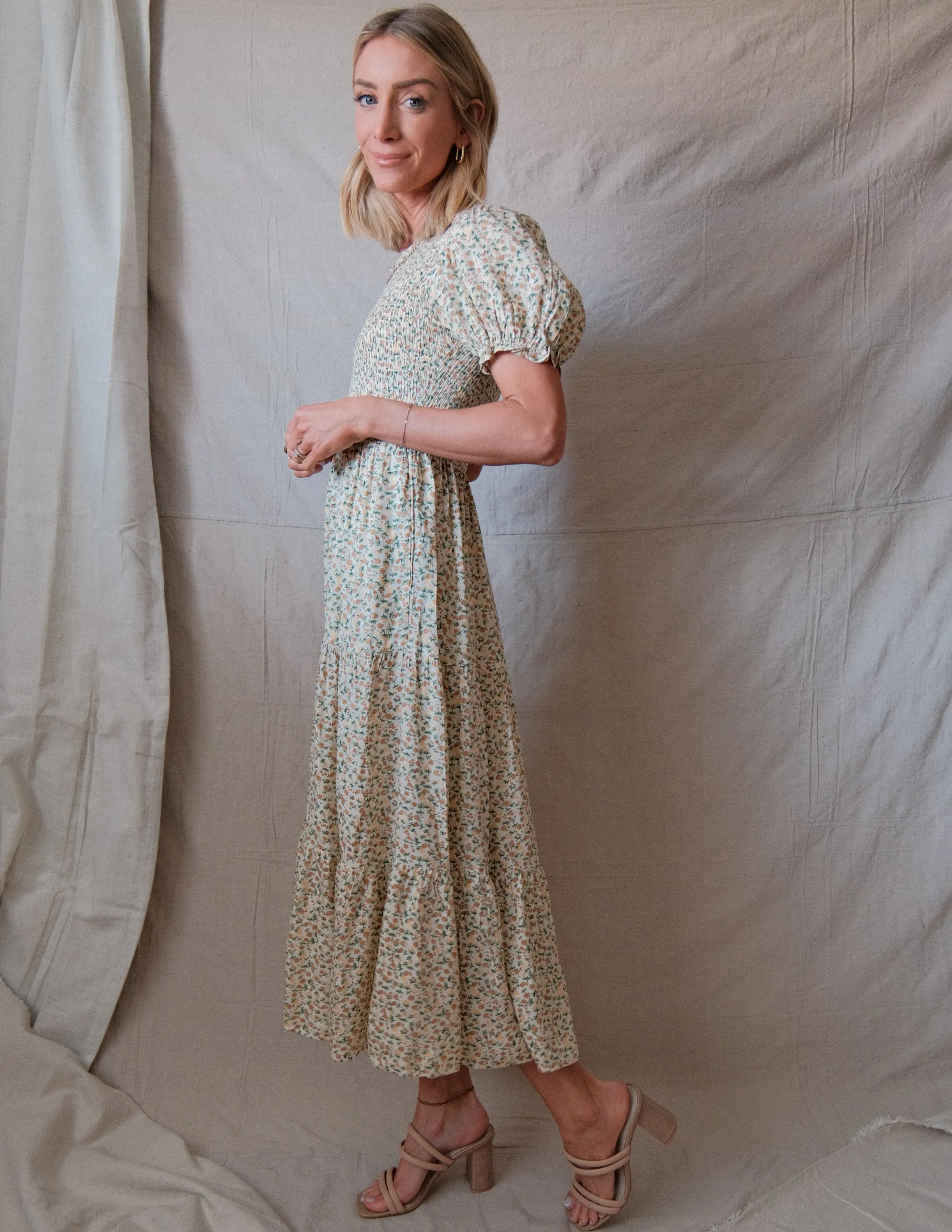 Lauralee Floral Midi Dress sold by Shop Stevie product image thumbnail 2