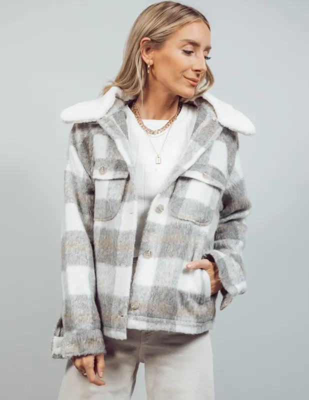 Fireside Plaid Jacket sold by Shop Stevie