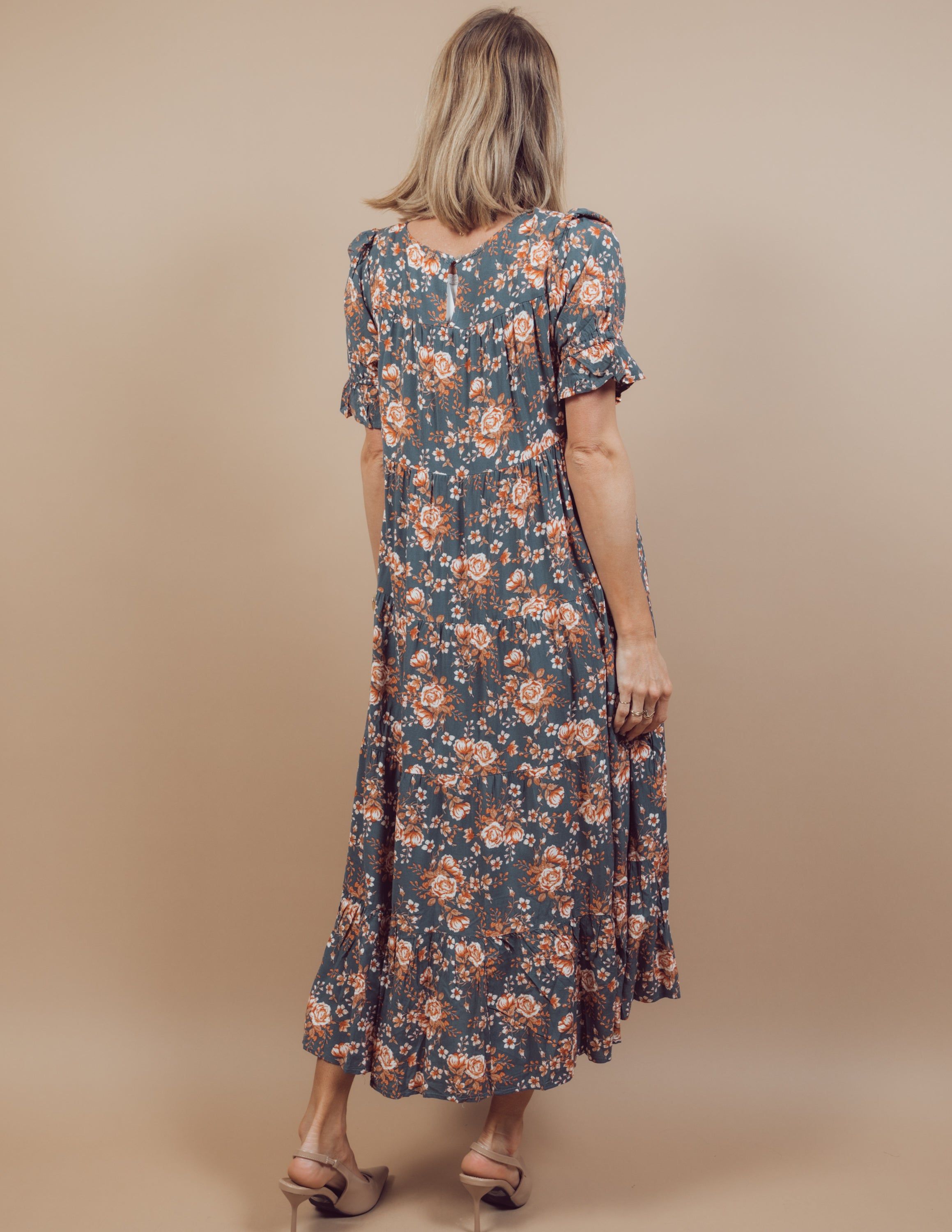 Helene Floral Midi Dress sold by Shop Stevie product image thumbnail 4