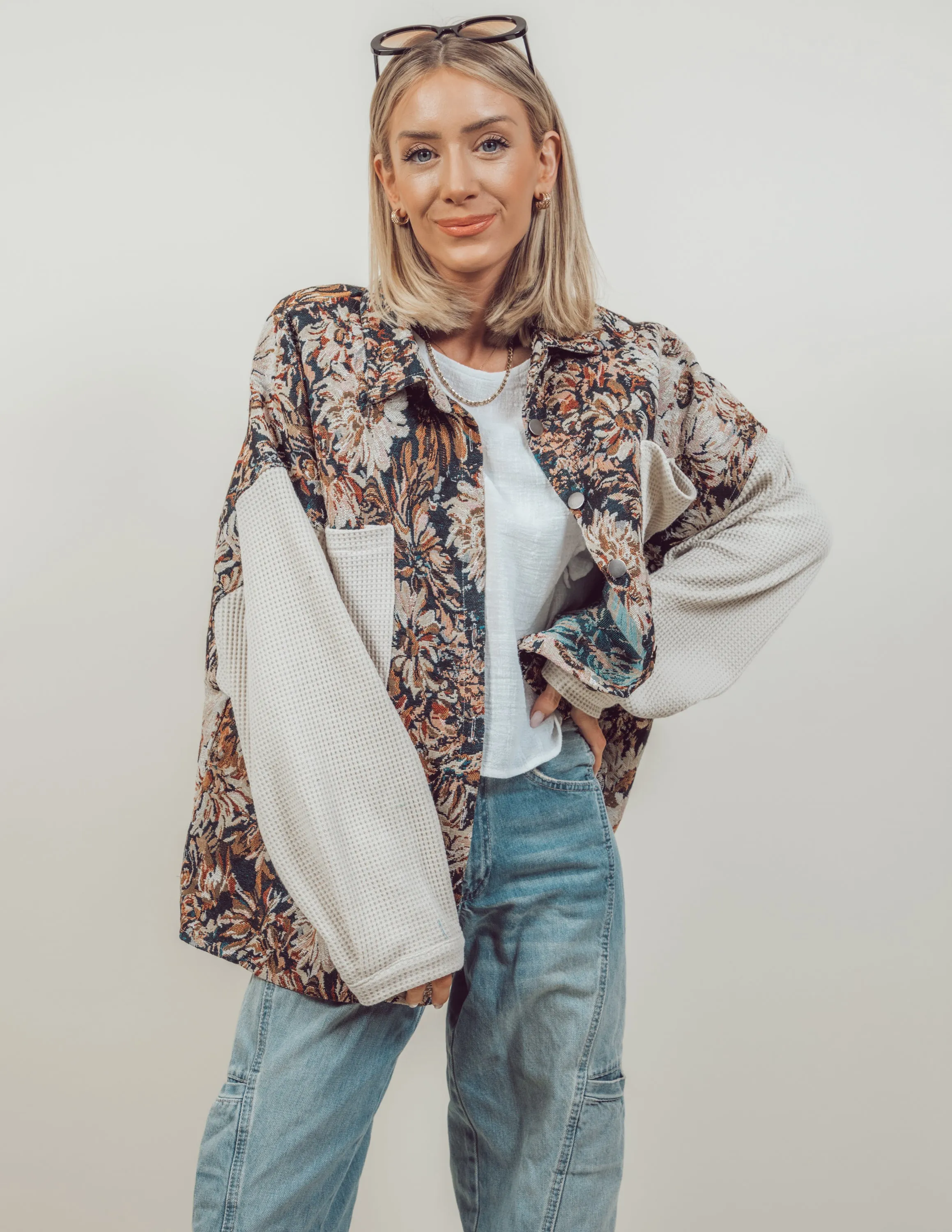 Fable Floral Jacket sold by Shop Stevie