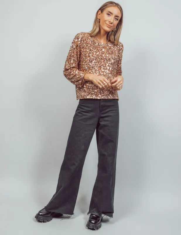 Eve Sequin Top sold by Shop Stevie