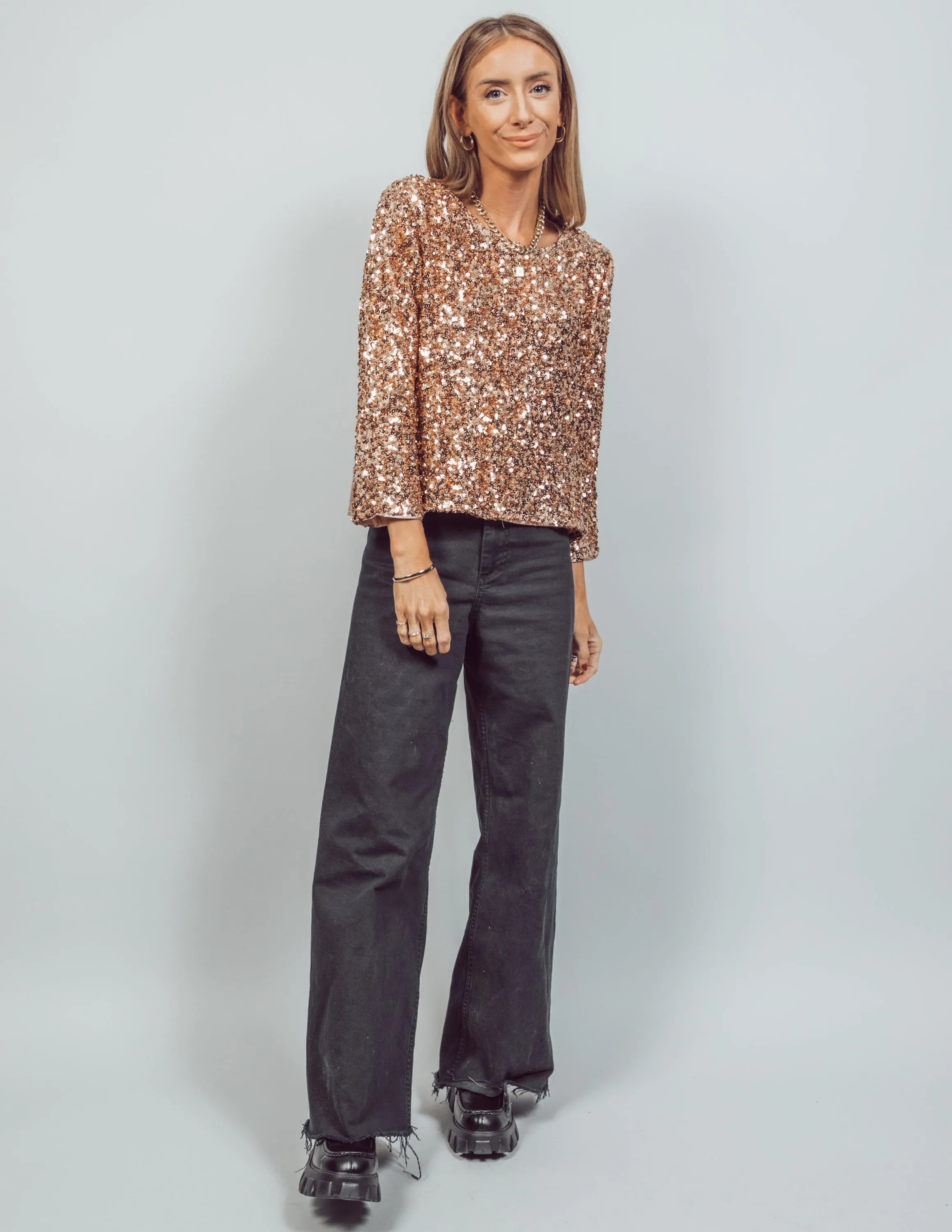 Eve Sequin Top sold by Shop Stevie product image thumbnail 2