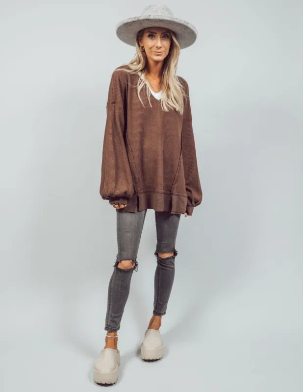 Adams Thermal Knit Top sold by Shop Stevie