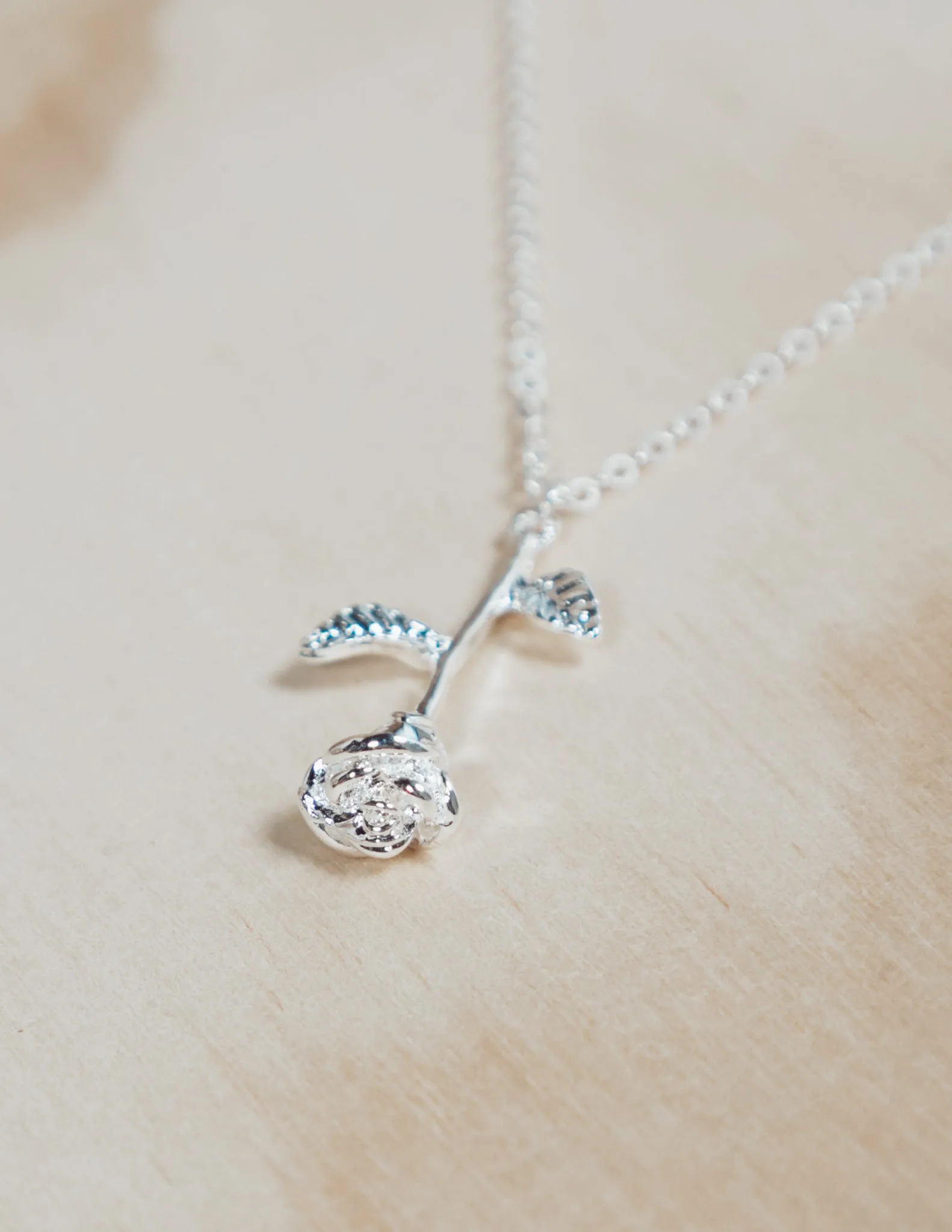 Rose Pendant Necklace sold by Shop Stevie