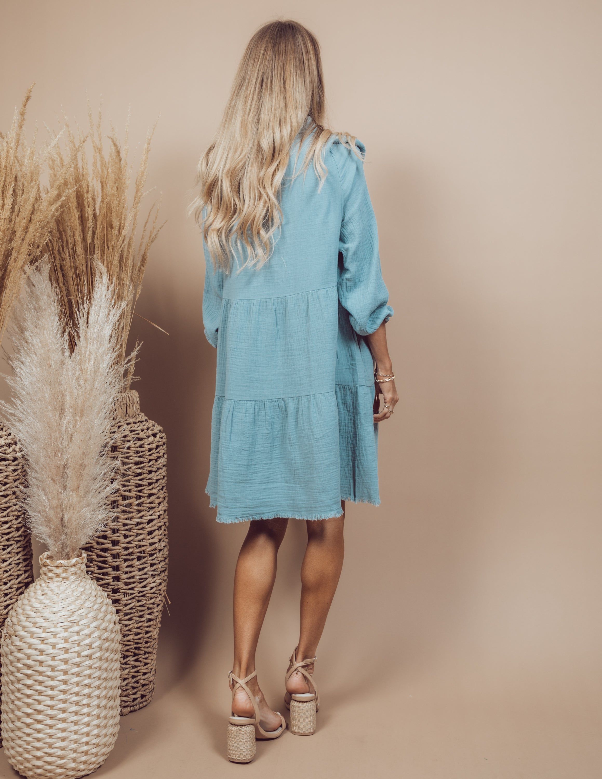 Raina Button Down Dress sold by Shop Stevie product image thumbnail 4